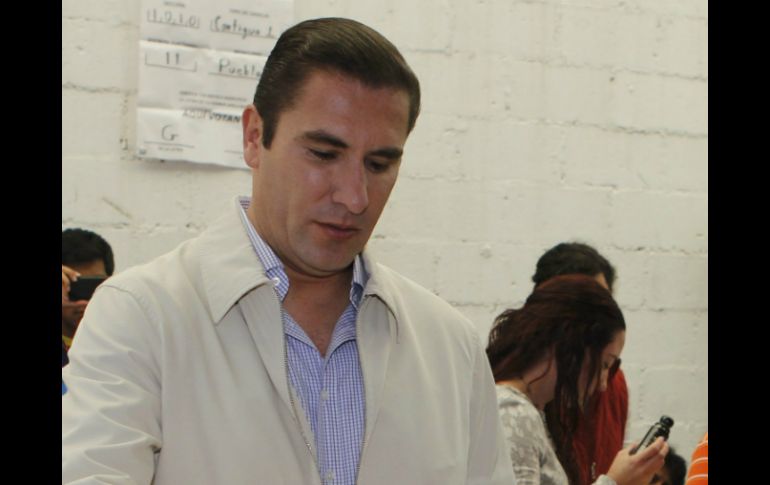 El gobernador de Puebla, Rafael Moreno Valle aparecía en un spot publicitario donde promocionaba su imagen. NTX / ARCHIVO