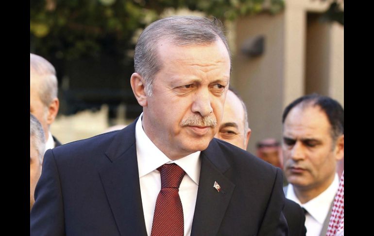 Recep Tayyip Erdogan acude al funeral del rey Abdalá de Arabia Saudí. EFE / A. Yosri
