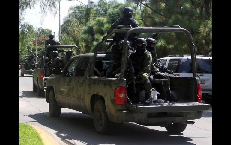 La Secretaría de la Defensa Nacional (Sedena) abatió este viernes a un civil armado en el municipio de Matamoros. EL INFORMADOR / ARCHIVO
