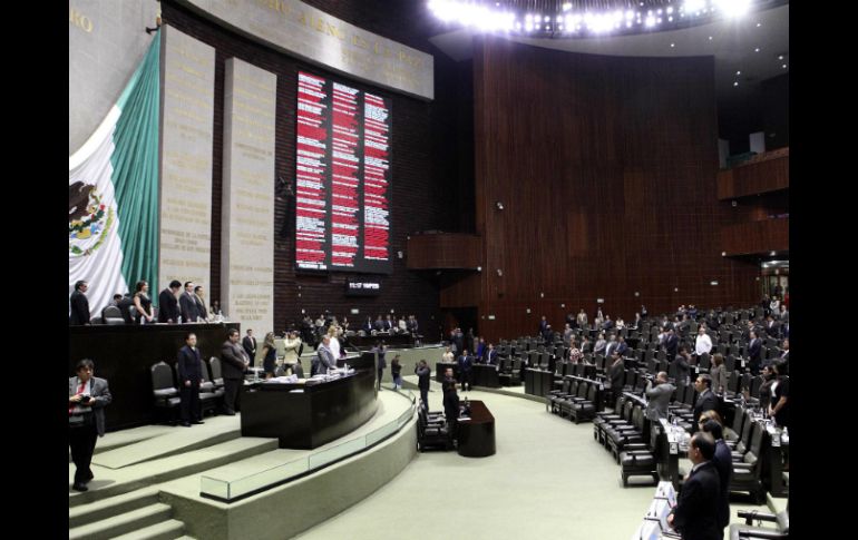 El pleno de la Cámara de Diputados aprobó reformar el artículo112 de la Ley de Migración. SUN / L. Godínez