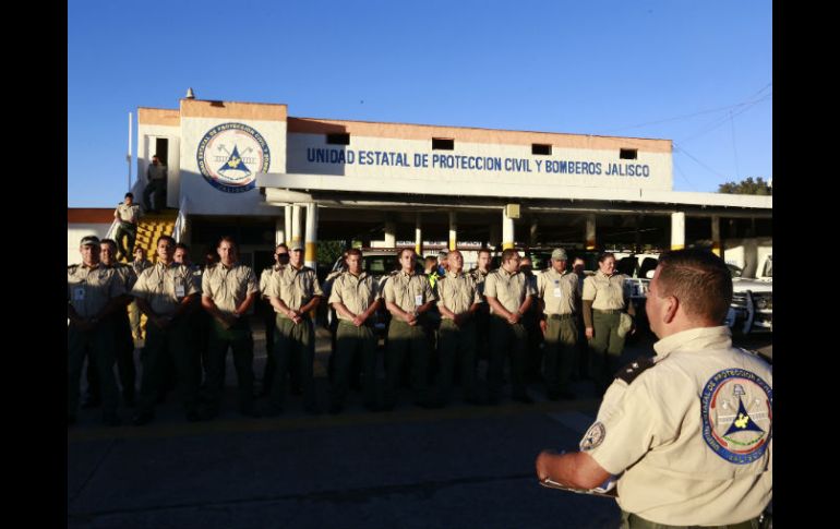 Dirección de Protección Civil y Bomberos de Guadalajara capacita a estudiantes para autoprotección. EL INFORMADOR / ARCHIVO