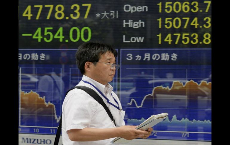 En datos interanuales, la economía japonesa subió 2.2% en el cuarto trimestre. EFE / ARCHIVO