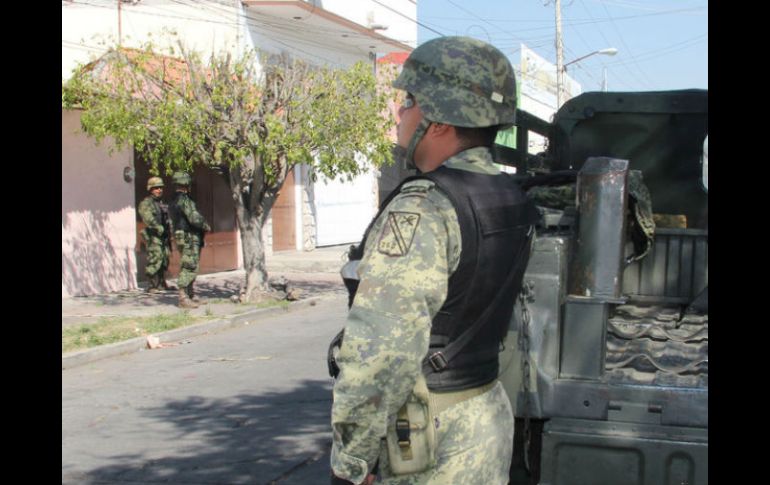 Los presuntos delincuentes abrieron fuego contra los militares cuando se percataron de su presencia. NTX / ARCHIVO
