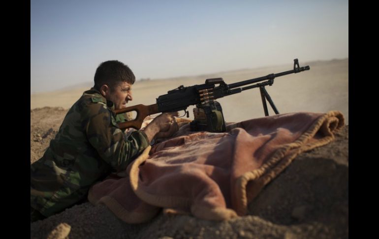 El EI se ha visto muy afectado por la ofensiva de la coalición internacional, que apoya a los soldados kurdos en Iraq y Siria. AFP / ARCHIVO