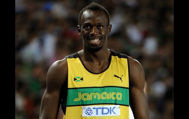 Bolt se siente en mejor condición que el año pasado, que se lesionó. AFP / ARCHIVO