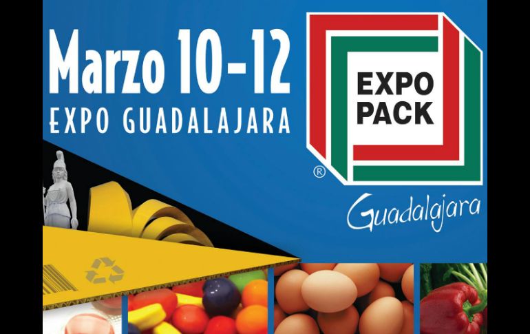 La exposición se llevará a cabo del 10 al 12 de marzo. FACEBOOK / EXPO PACK Guadalajara