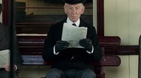 El actor interpreta a un Sherlock Holmes de 93 años de edad. ESPECIAL / Miramax