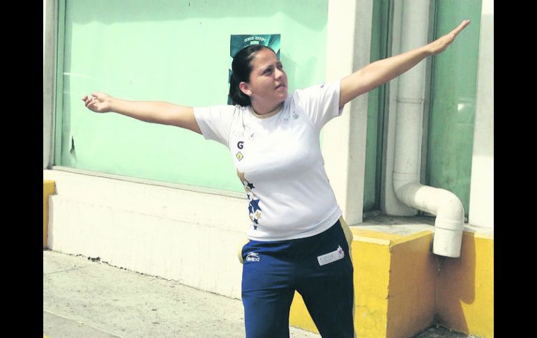 A sus 20 años, Karen Rodríguez ha participado en tres paralimpiadas, en 2012, 2013 y 2014. EL INFORMADOR / R. Alarcón
