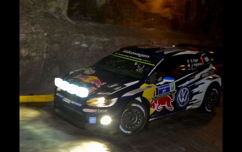 El piloto fránces, Sebastien Ogier ha sido ganador de las dos últimas ediciones del Rally de Guanajuato. AFP / R. Schemidt