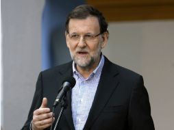 Mariano Rajoy asistió a la sede del CFCE donde evaluó con funcionarios la marcha de algunos proyectos patrocinador por su país. EFE / E. Biba