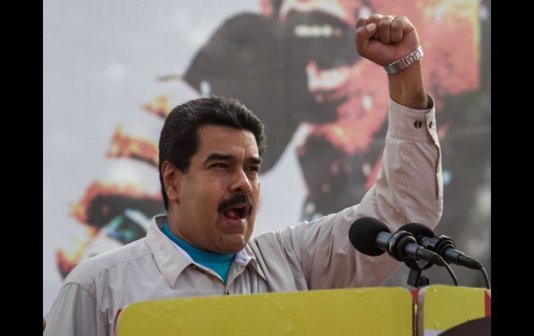 Nicolás Maduro y otros altos jefes del régimen lo condenaban como terrorista. EFE / M. Gutiérrez