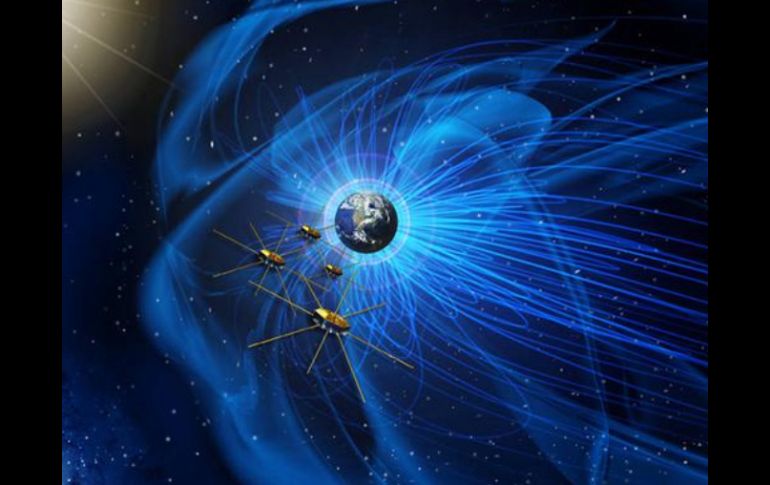 Las naves utilizarán la magnetosfera terrestre como un laboratorio para estudiar la microfísica de la Tierra. TWITTER / @NASA_MMS