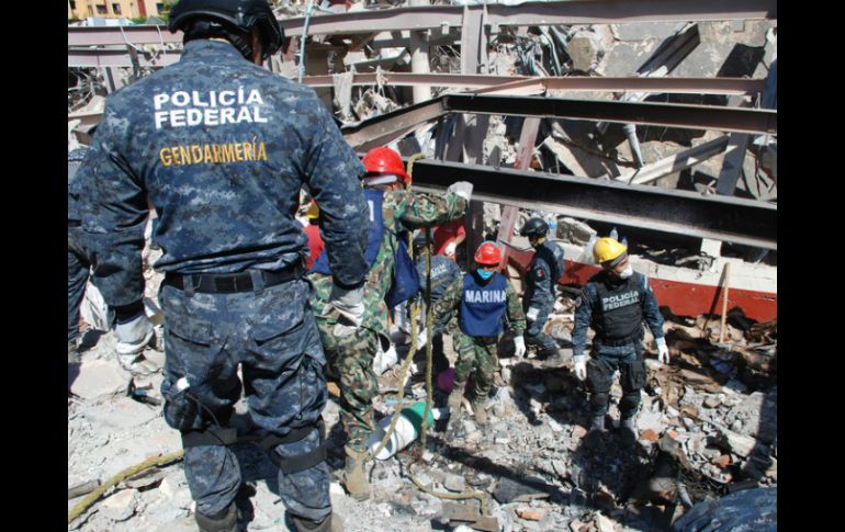 La explosión del Hospital Materno Infantil de Cuajimalpa dejó como resultado cinco muertos y más de 60 heridos. NTX / ARCHIVO