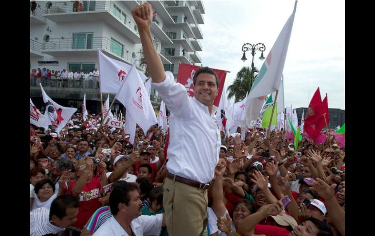 Fraga Peña rechazó haber sido jefe de campaña de Peña Nieto cuando fue candidato a la Presidencia. NTX / ARCHIVO