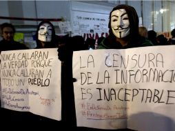 Muchas han sido las manifestaciones a favor de la periodista tras su salida de MVS. SUN / ARCHIVO