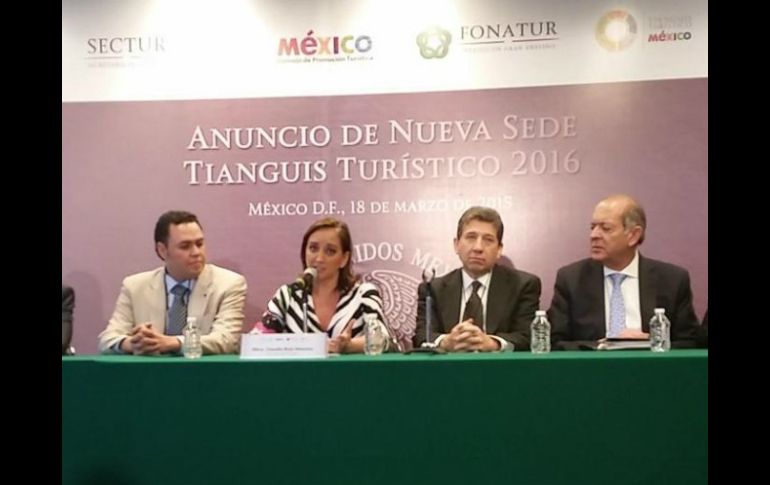 Guadalajara vence a León, Mérida y Cancún por la candidatura del Tianguis Turístico 2016. TWITTER / @SECTUR_mx