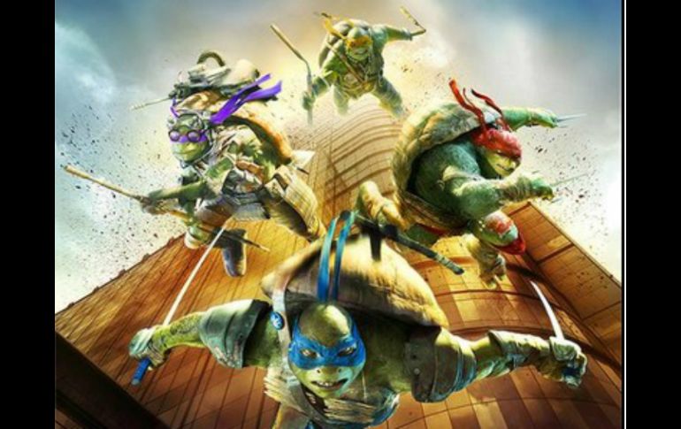 Leonardo, Raphael, Donatello y Michelangelo regresan a la pantalla grande el próximo año. TWITTER / @GoNinjaTurtles