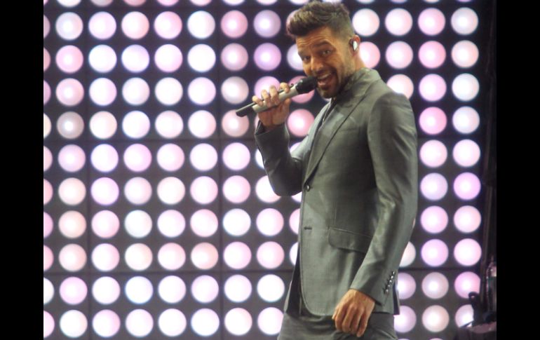 Esta semana Ricky Martin se colocó nuevamente en el número uno de la radio pop con su tema 'Disparo al corazón'. EL INFORMADOR / ARCHIVO