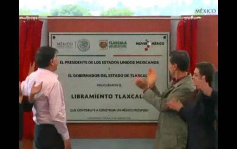 Esta tarde, el Mandatario inaugura el Libramiento de Tlaxcala. TWITTER / @PresidenciaMX
