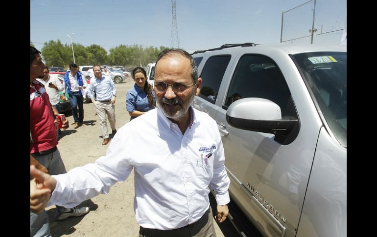 Gustavo Madero acompañó al candidato de Querétaro en su inicio de campaña. EL INFORMADOR / ARCHIVO