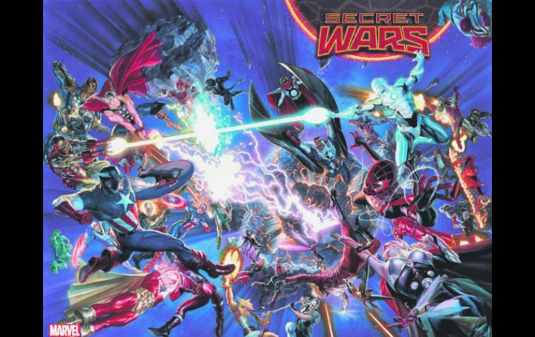 Todos contra todos. Secret Wars presentará la batalla de buena parte de los héroes Marvel. ESPECIAL / Marvel Comics