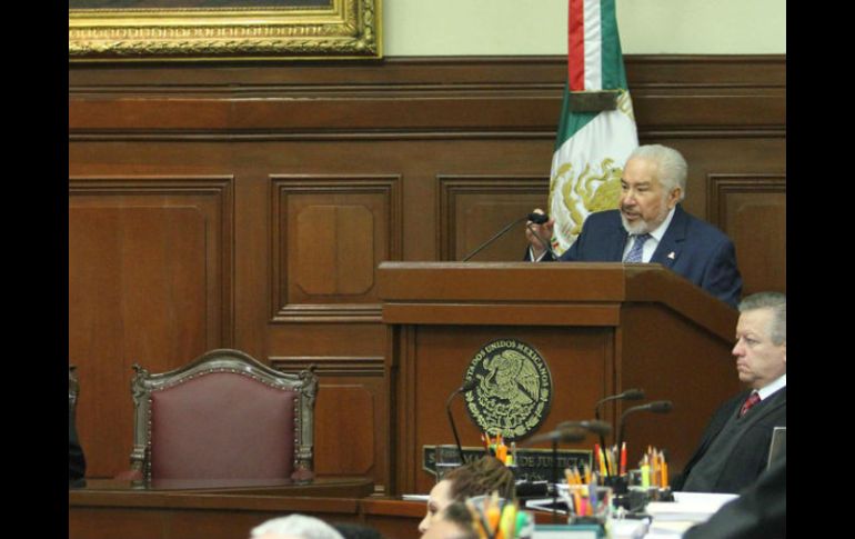 Alejandro Luna Ramos, actual presidente del Tribunal Electoral del Poder Judicial de la Federación. NTX / ARCHIVO