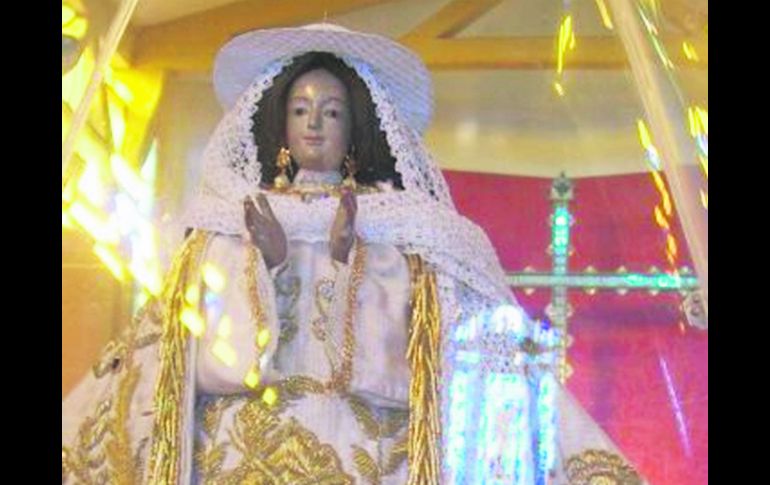 Religión. La peregrina virgen que ha protegido a Atengo y Tenamaxtlán comenzará su procesión el 6 de junio próximo. ESPECIAL / I. Raygoza