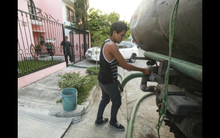 Más de 500 mil personas del municipio se vieron afectadas por la falta de agua potable en sus viviendas. EL INFORMADOR / ARCHIVO