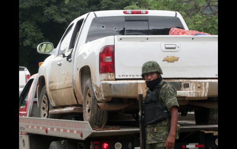 Ventila que la mayoría de los 22 asesinados eran originarios de Guerrero. AFP / ARCHIVO
