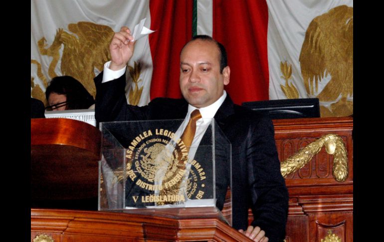 El presidente de la Cámara de Diputados, Julio César Moreno Rivera. NTX / ARCHIVO
