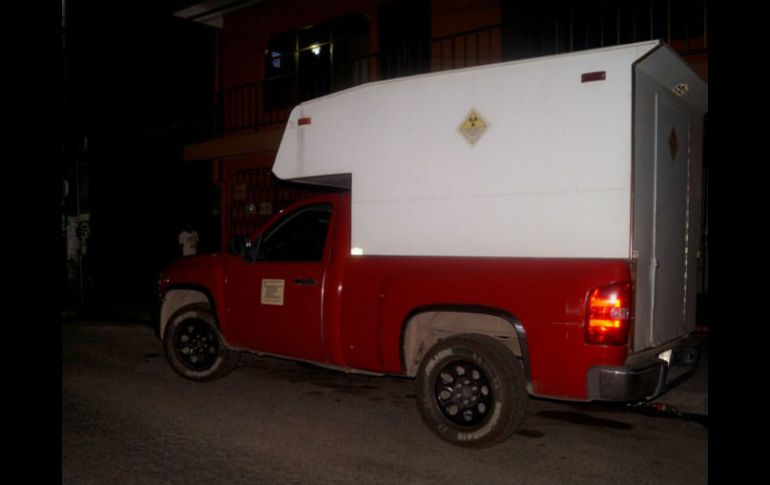 El contenedor fue reportado como robado el lunes en Calpulalpan. AFP / ARCHIVO