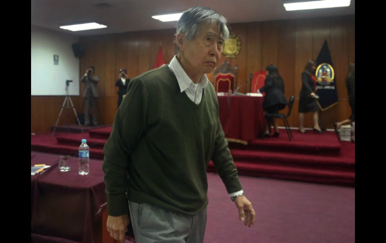 Fujimori fue condenado en 2009 por delitos de lesa humanidad, pena que cumple en la sede de la Diroes. AP / ARCHIVO