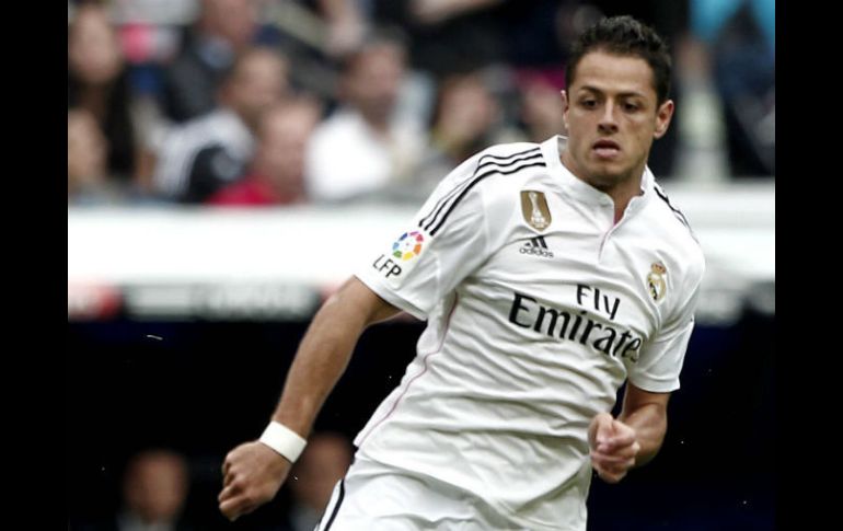 'Chicharito' Hernández es el jugador de moda en el Real Madrid por sus goles en los últimos partidos. NTX / J. Rojas