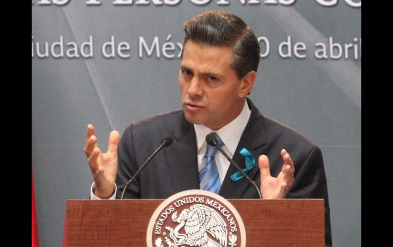 Enrique Peña Nieto realizará un acto oficial tras la reunión. NTX / ARCHIVO