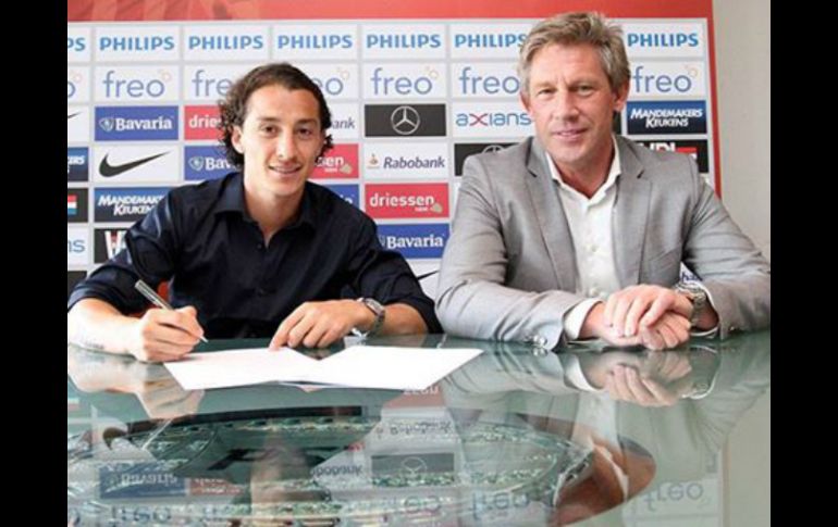 Andrés reencontró su nivel en la Eredivisie. FACEBOOK / PSV