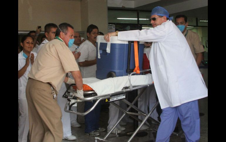 Donaciones de órganos llegan al hospital del IMSS. NTX / ARCHIVO