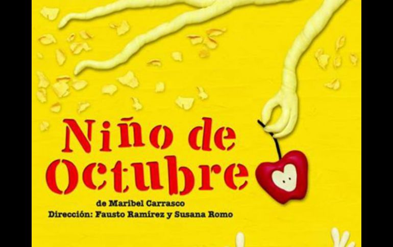 La obra infantil escrita por Maribel Carrasco, que tendrá una breve temporada los domingos de mayo a las 13:00 horas. FACEBOOK / A LA DERIVA TEATRO