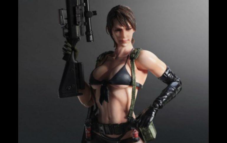 Según Hideo Kojima, creador de Metal Gear Solid, el personaje Quiet es una antítesis de las chicas reveladoras de juegos de peleas. ESPECIAL / square-enix.com