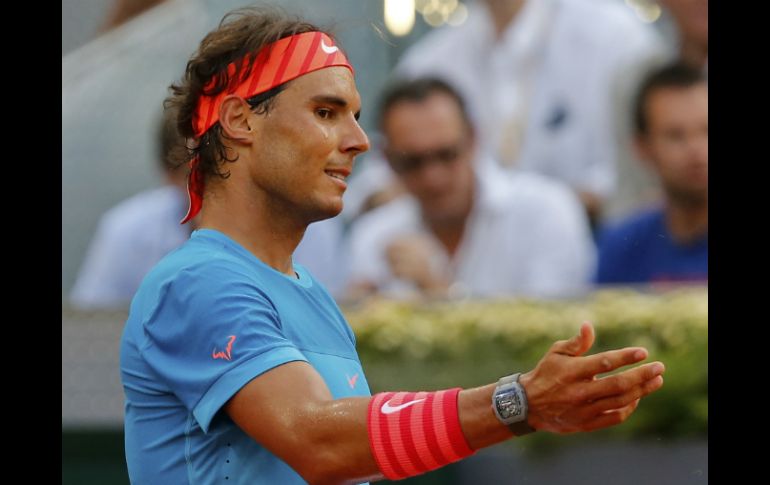 Rafa Nadal cayó en su especialidad, arcilla ante Andy Murray en Madrid. AP / ARCHIVO