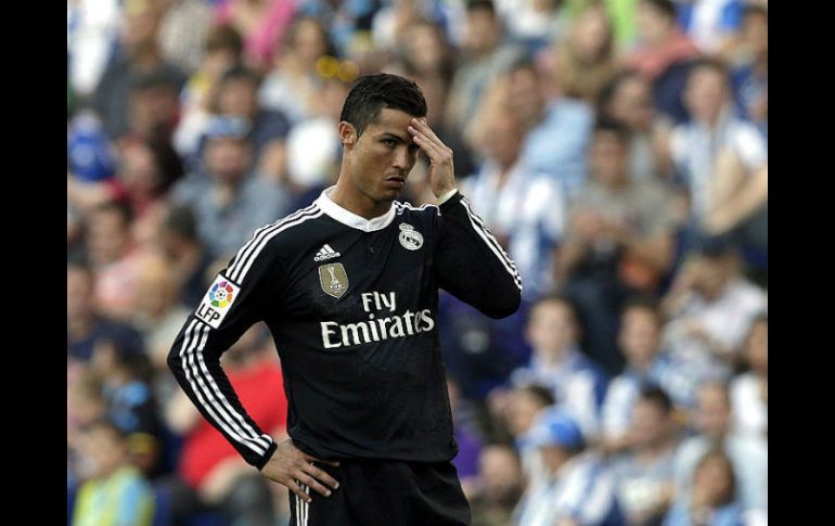 . A pesar de sus 45 tantos en Liga, el Real Madrid de Cristiano Ronaldo cerrará la temporada sin títulos. EFE / A. Estévez