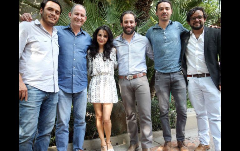 Martha Higareda estuvo de visita en Guadalajara para promocionar la película con parte del elenco. EL INFORMADOR / M. Vargas