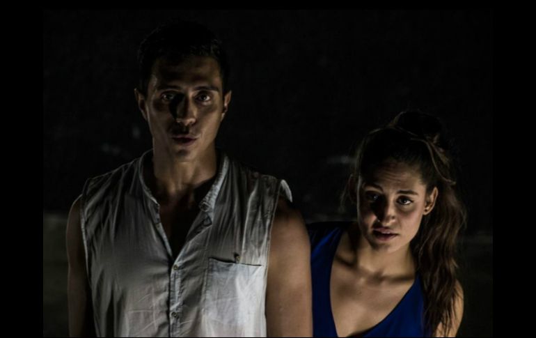 La puesta en escena será interpretada por el actor Alejandro Rodríguez y la bailarina Ilse Orozco. FACEBOOK / Graffiti, dibujo en dueto de mujer a hombre
