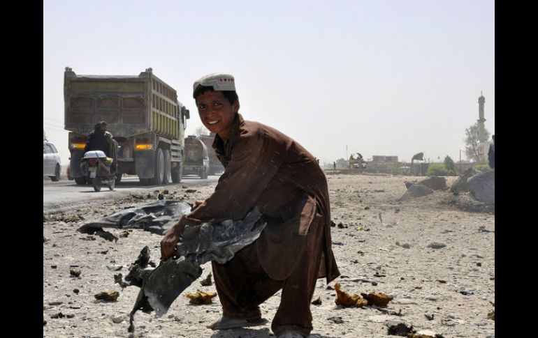 Desde la partida de las tropas de la OTAN, las fuerzas afganas se encuentran solas ante la insurrección de talibanes. AFP / ARCHIVO