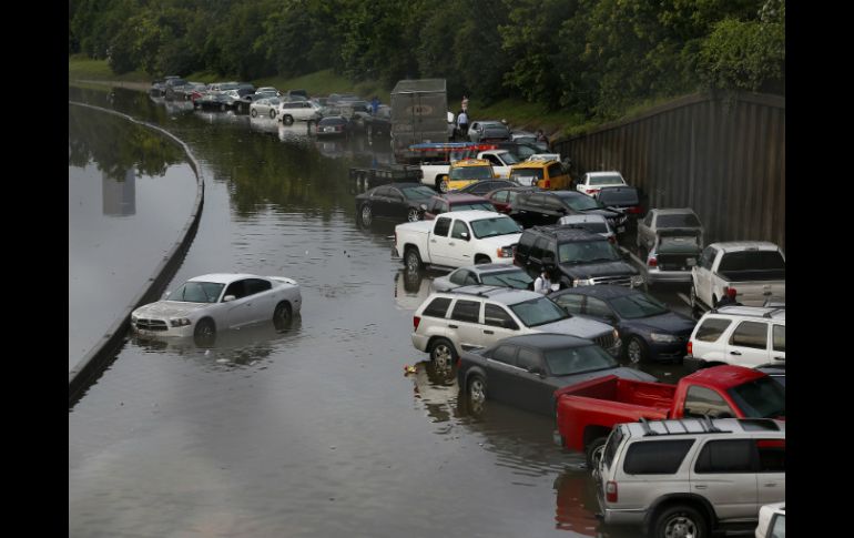 Las lluvias del fin de semana provocan inundaciones en varias comunidades del centro norte y este de Texas. AFP / M. Sprecher