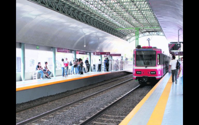 Tren Ligero. Se prevé que el fallo de la licitación se de a finales de 2015 EL INFORMADOR / ARCHIVO