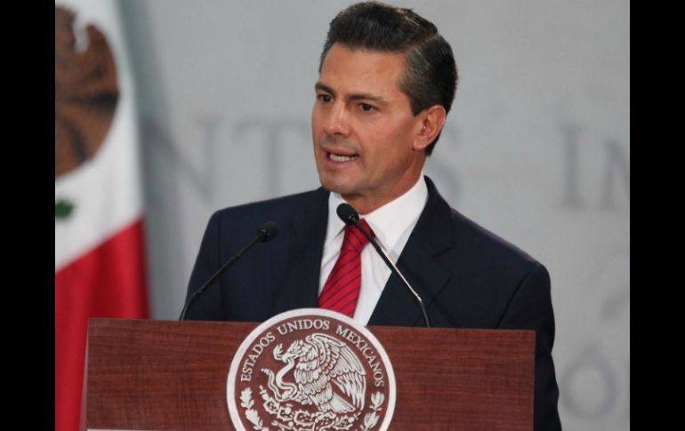 Enrique Peña Nieto presidirá este acto a partir de las 13:00 horas. NTX / ARCHIVO