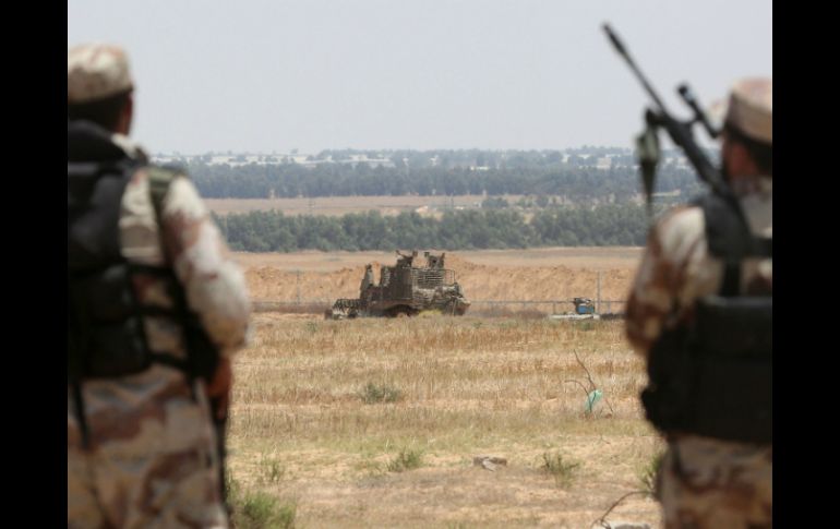 Extremistas en Gaza lanzaron este miércoles dos cohetes hacia el sur de Israel. AFP / S. Khatib