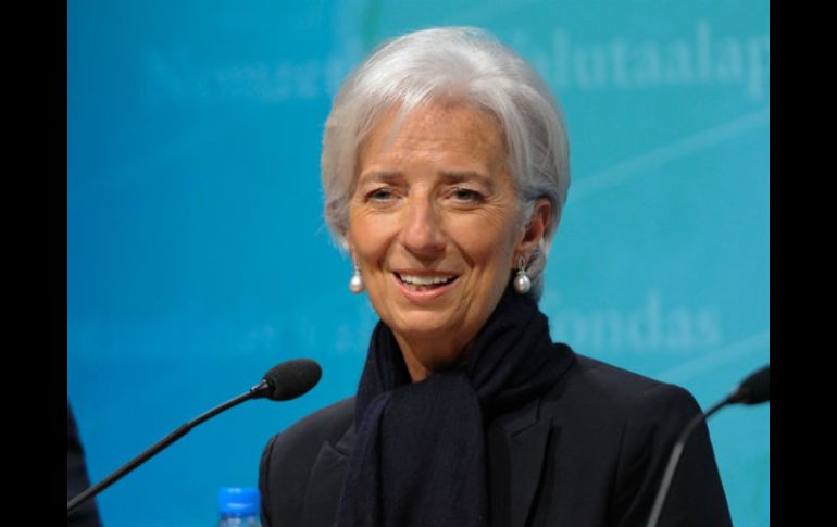 Lagarde señaló que las previsiones de crecimiento para EU fueron reducidas a 2.5% para este año, frente al 3.1% previsto en abril. NTX / XINHUA