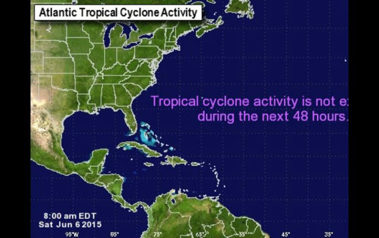 Se prevé que el huracán toque tierra el día lunes. ESPECIAL / nhc.noaa.gov/cyclones