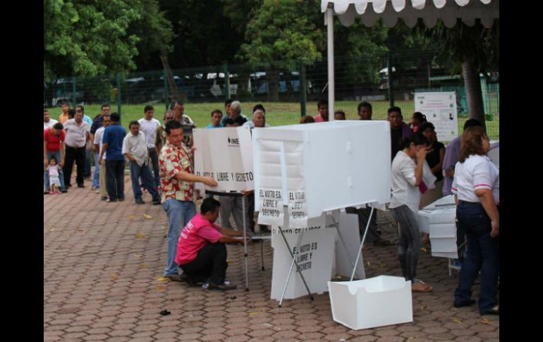 La sociedad de Torreón se encuentra lista para efectuar su voto. EFE / F. Meza